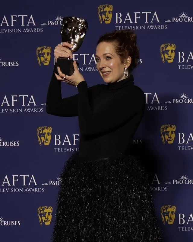 Katherine Parkinson at the BAFTA Television Awards in 2026